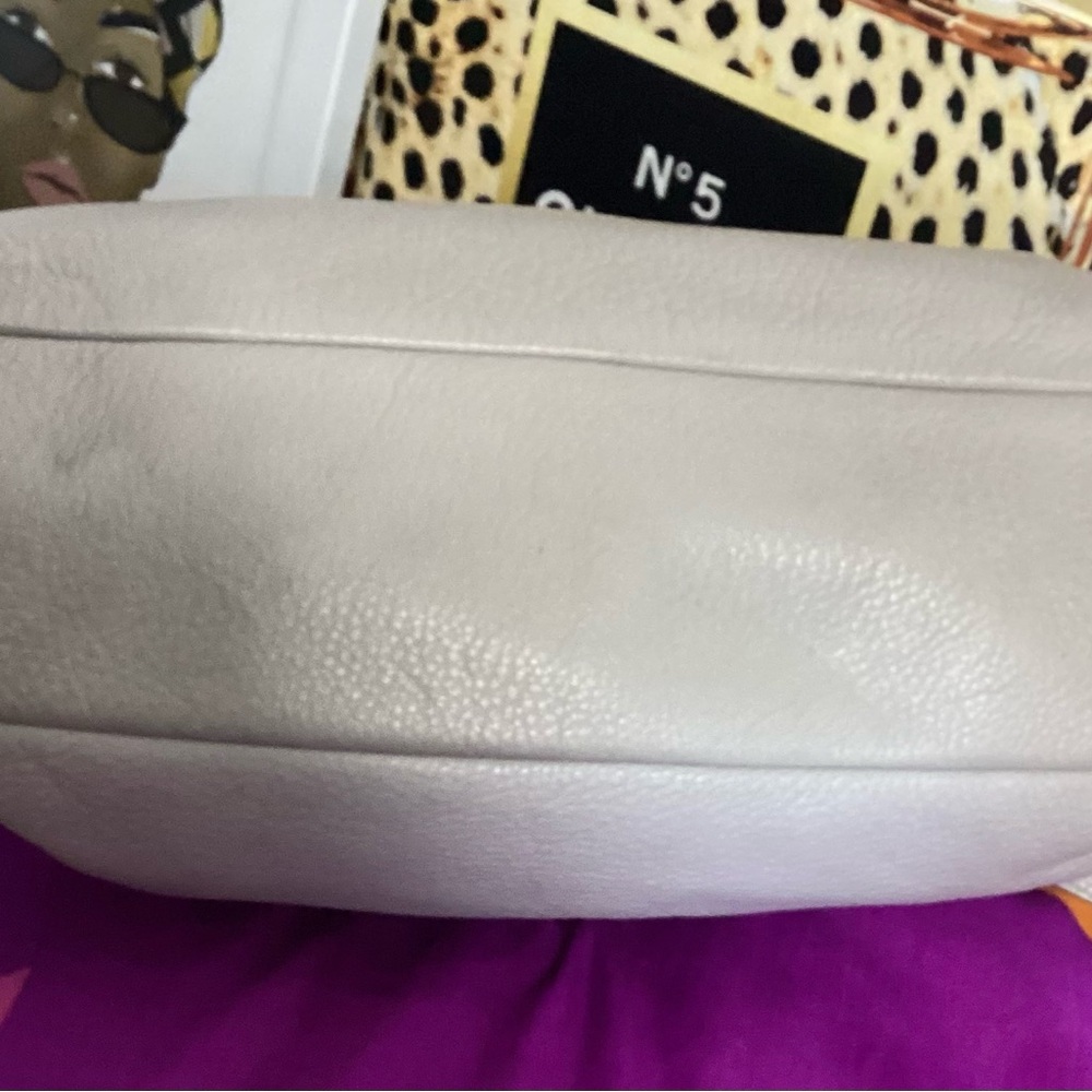 Michael Kors Pebble Gray Shoulder Crossbody Bag - Picture 9 of 16